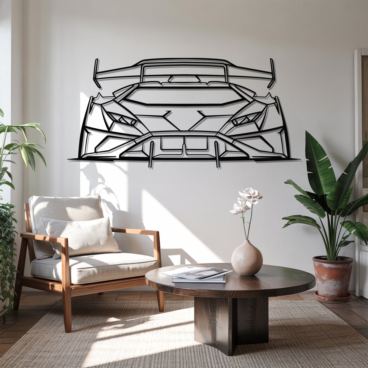 Huracan STO Front - Metal Wall Art