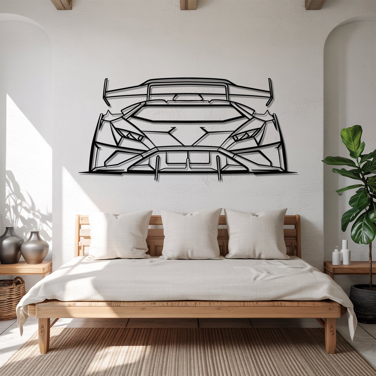 Huracan STO Front - Metal Wall Art