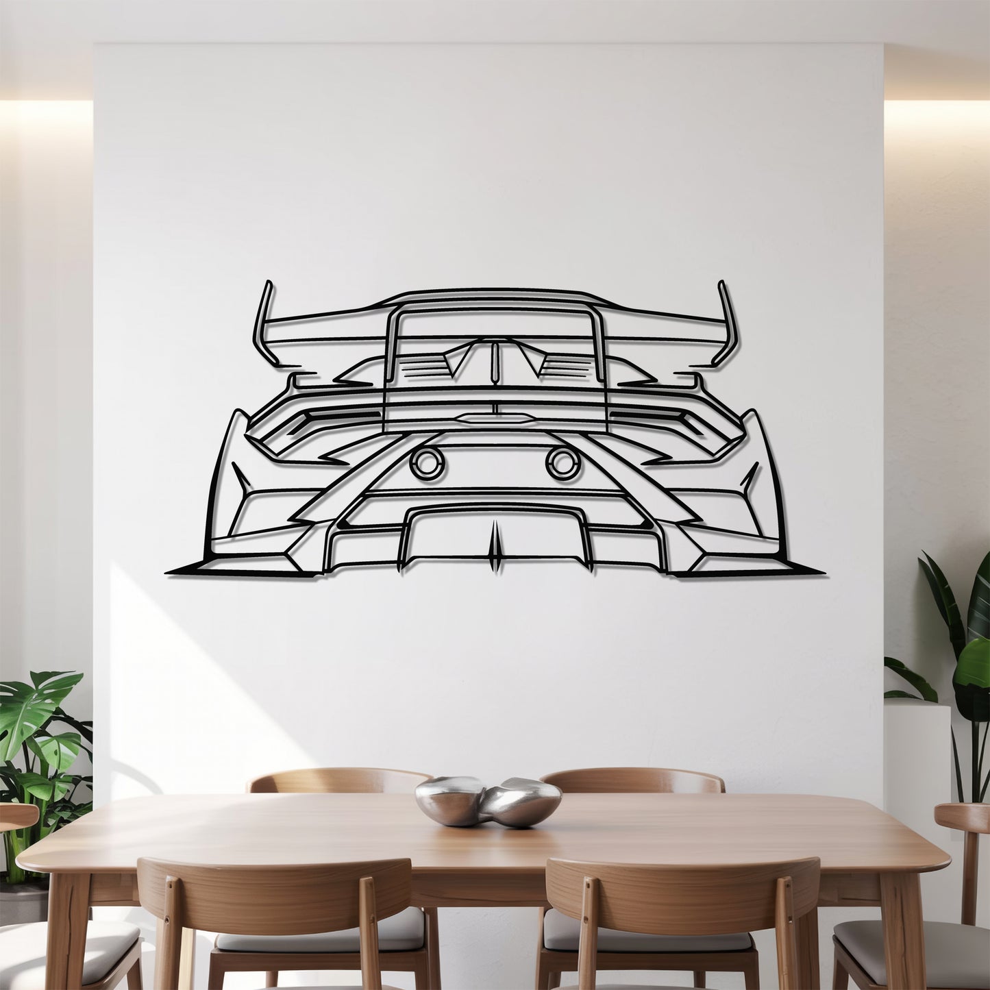 Huracan STO Back - Metal Wall Art