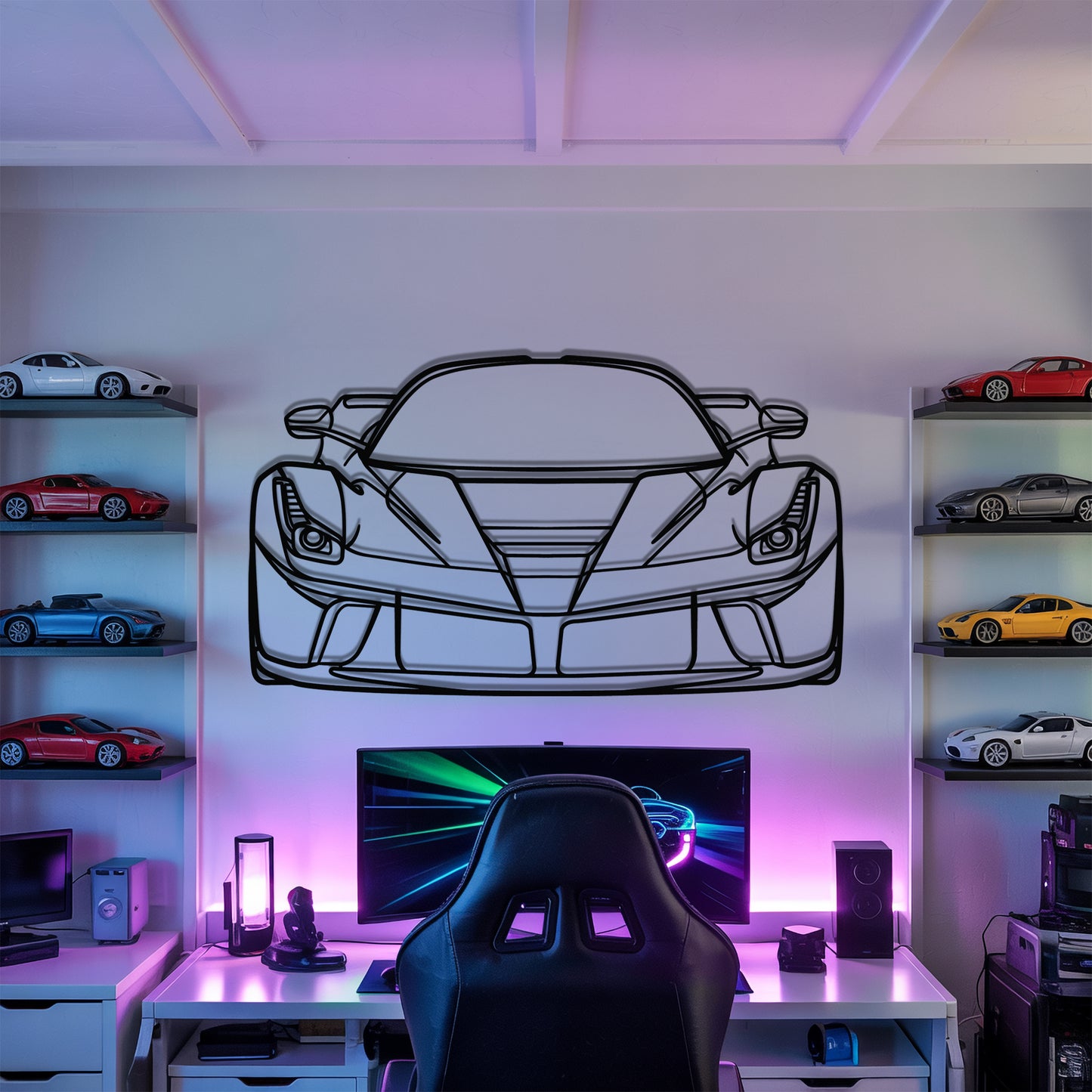 La Front - Metal Wall Art