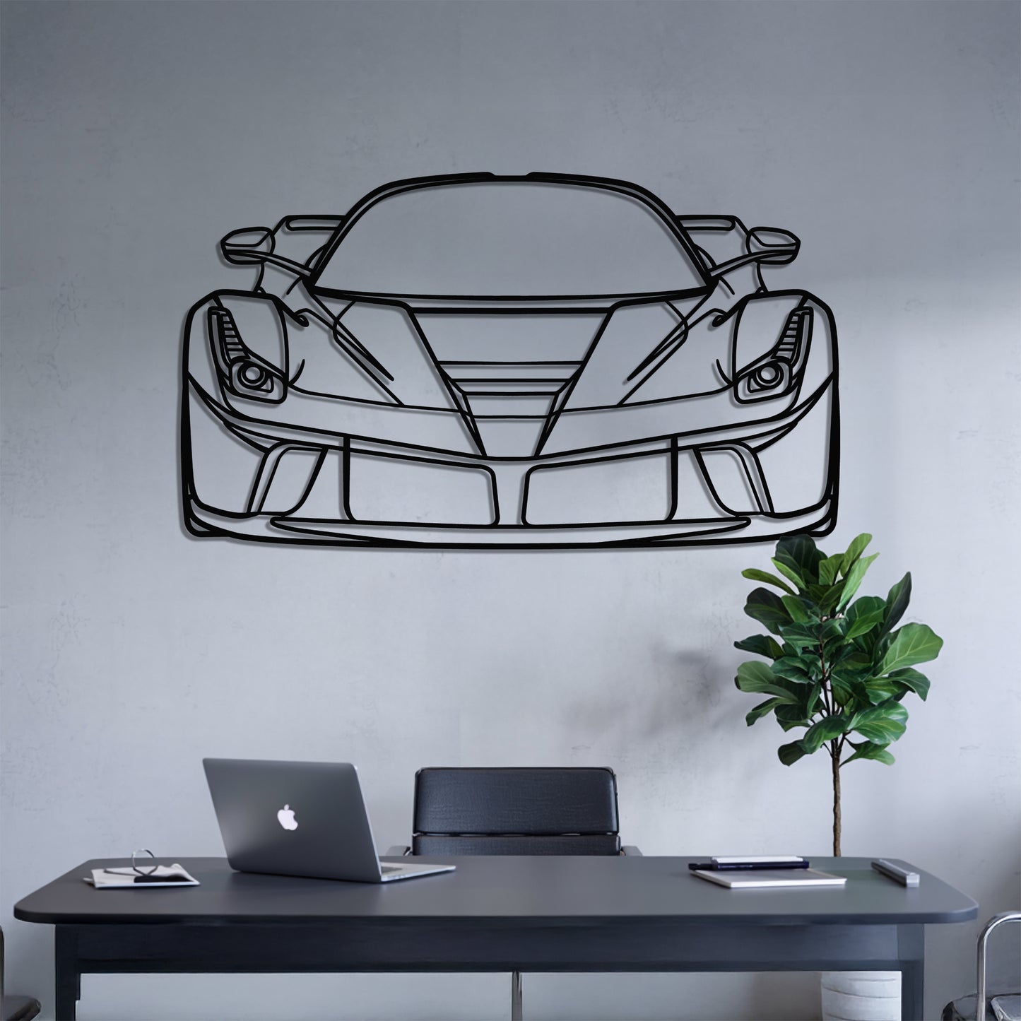 La Front - Metal Wall Art