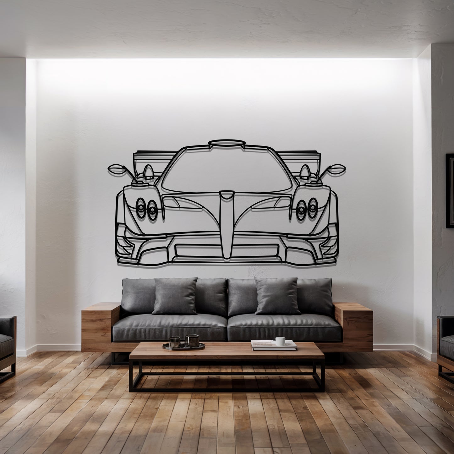 Zonda Revolucion Front - Metal Wall Art