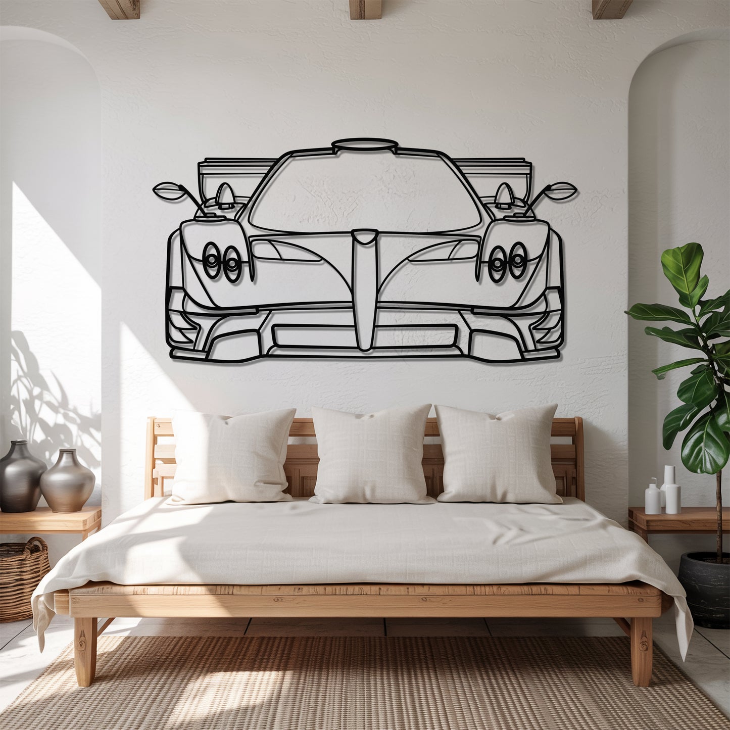 Zonda Revolucion Front - Metal Wall Art