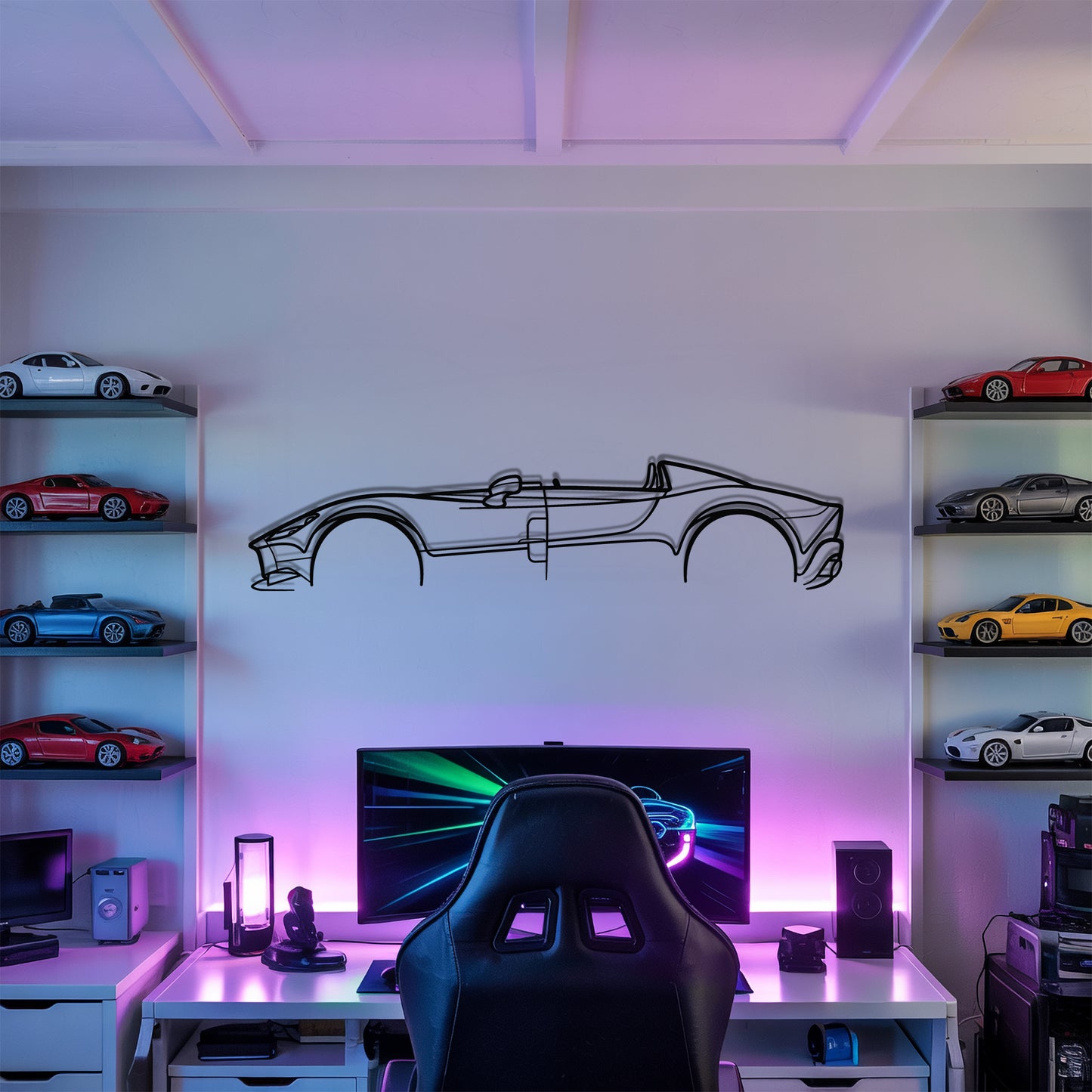 Monza SP1 - Metal Wall Art