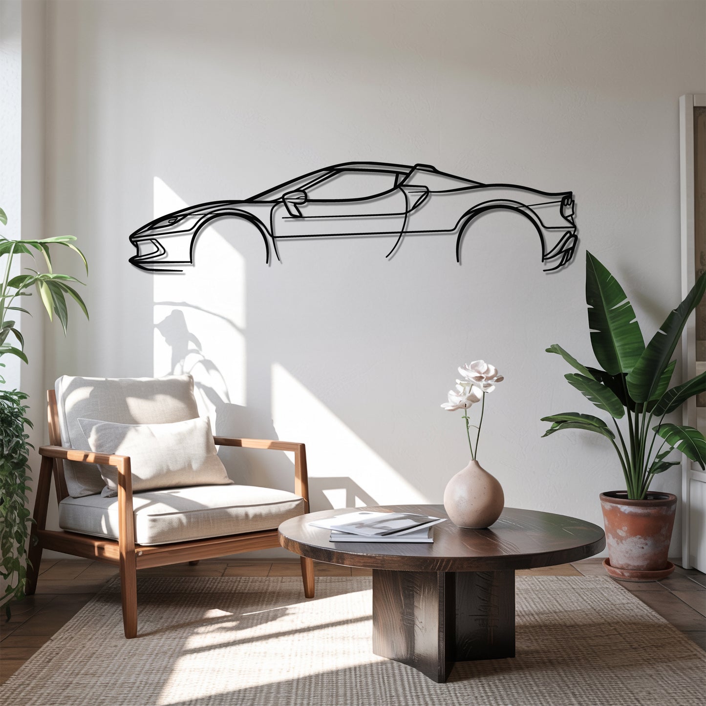 296 GTB - Metal Wall Art