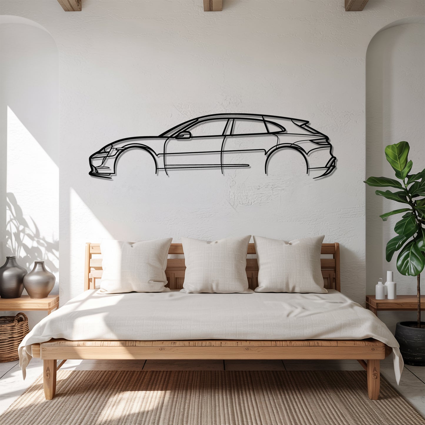 Taycan Turbo Sport Turismo - Metal Wall Art
