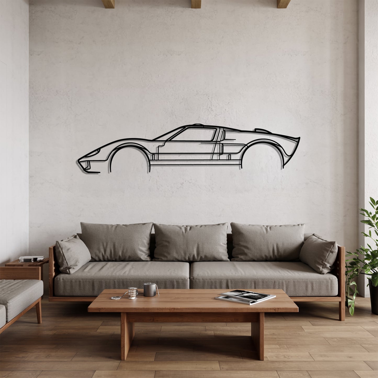 GT40 - Metal Wall Art