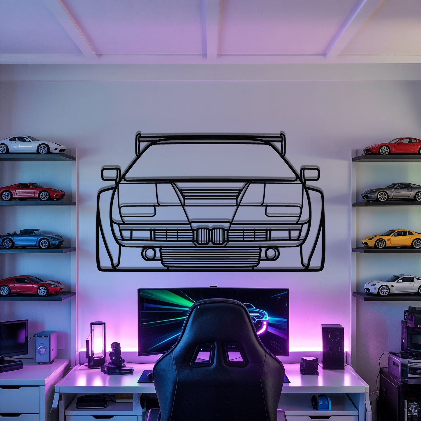 M1 Front - Metal Wall Art
