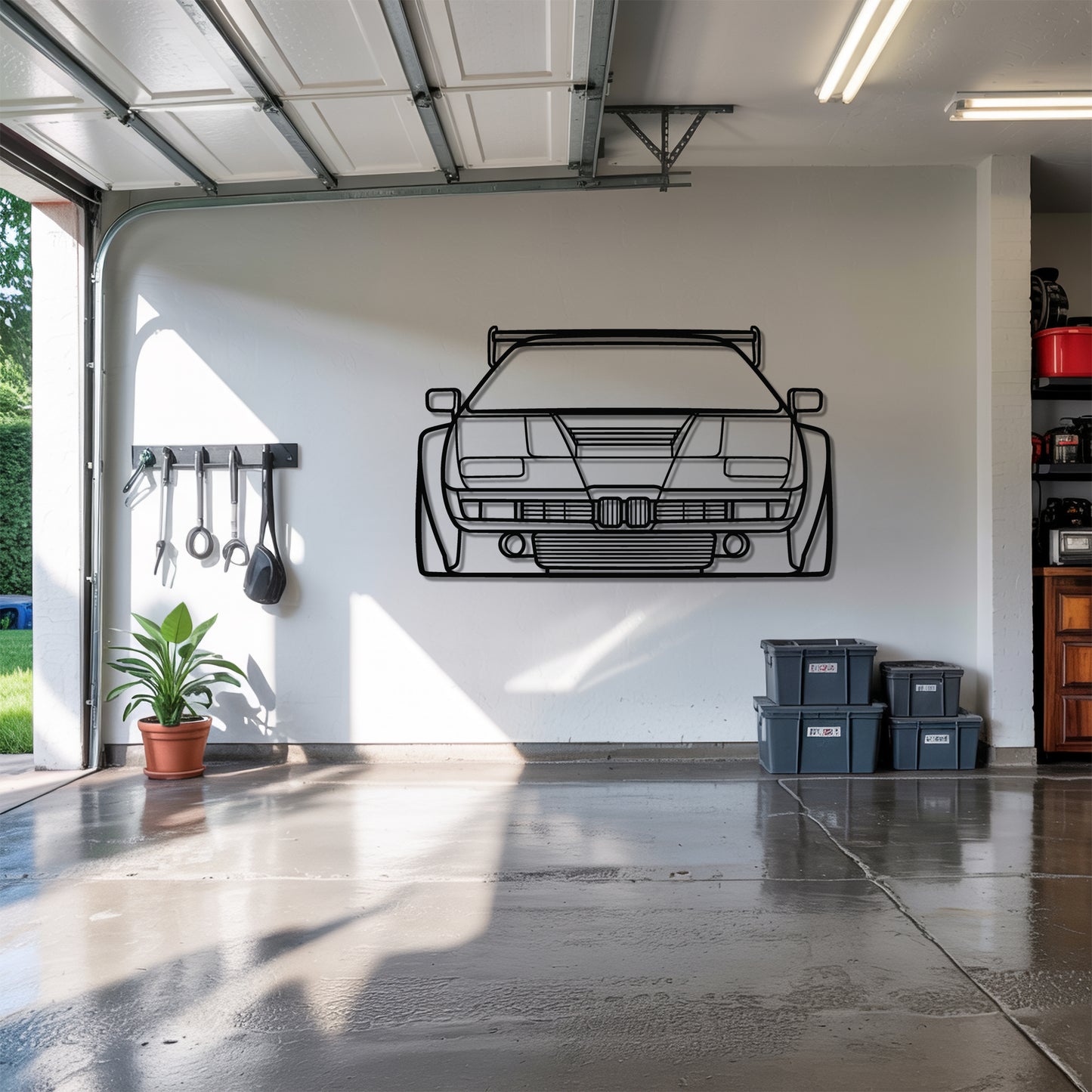 M1 Front - Metal Wall Art