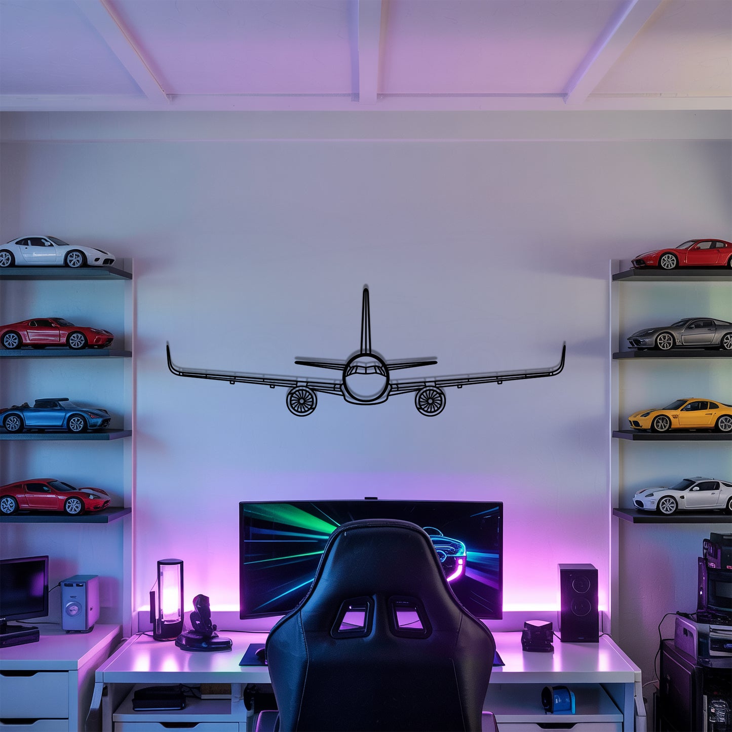 A321 - Metal Wall Art