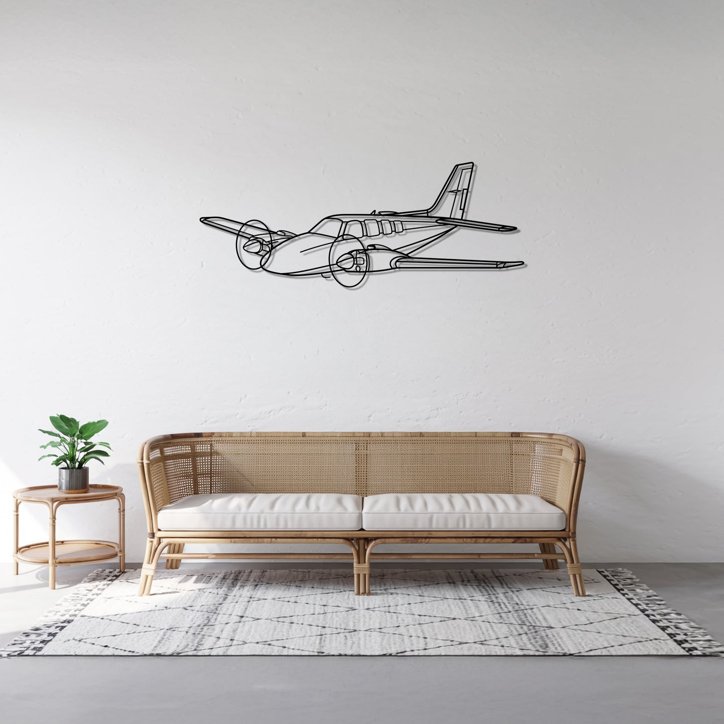 Baron 58 - Metal Wall Art