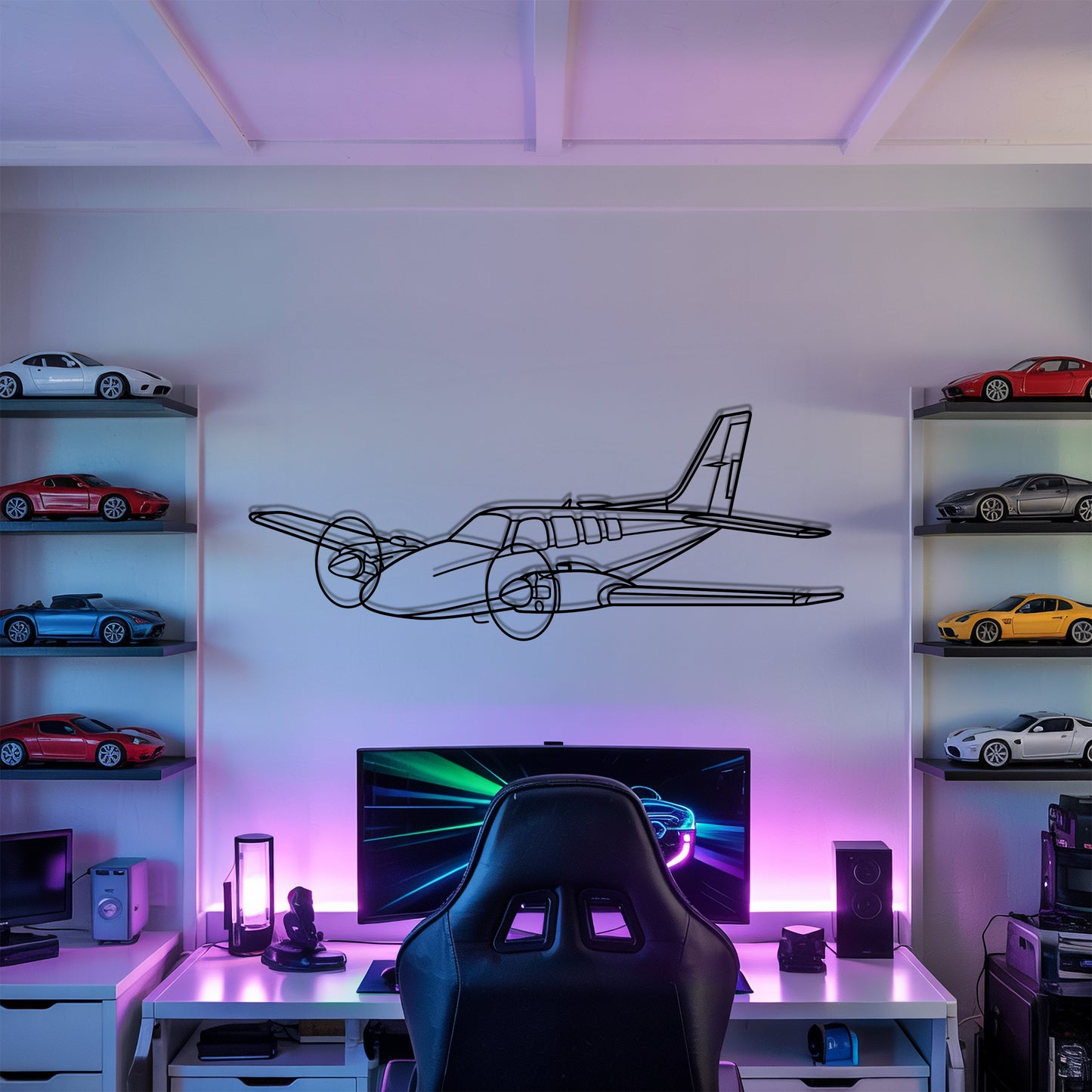 Baron 58 - Metal Wall Art