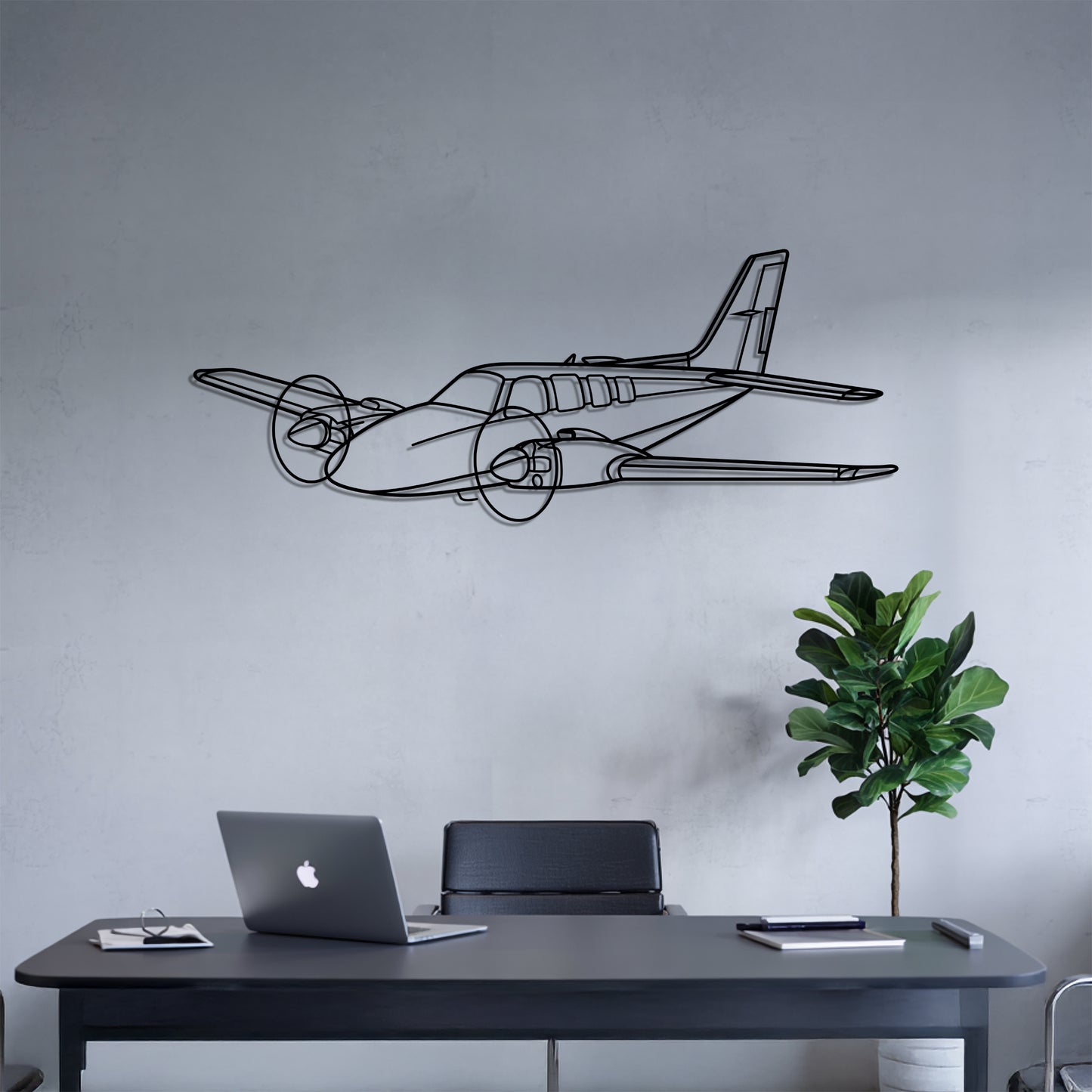 Baron 58 - Metal Wall Art