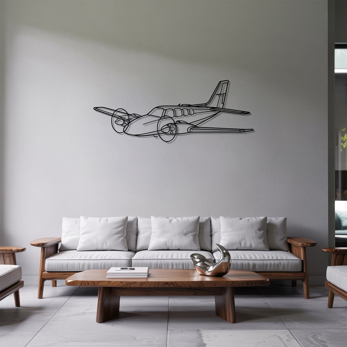 Baron 58 - Metal Wall Art