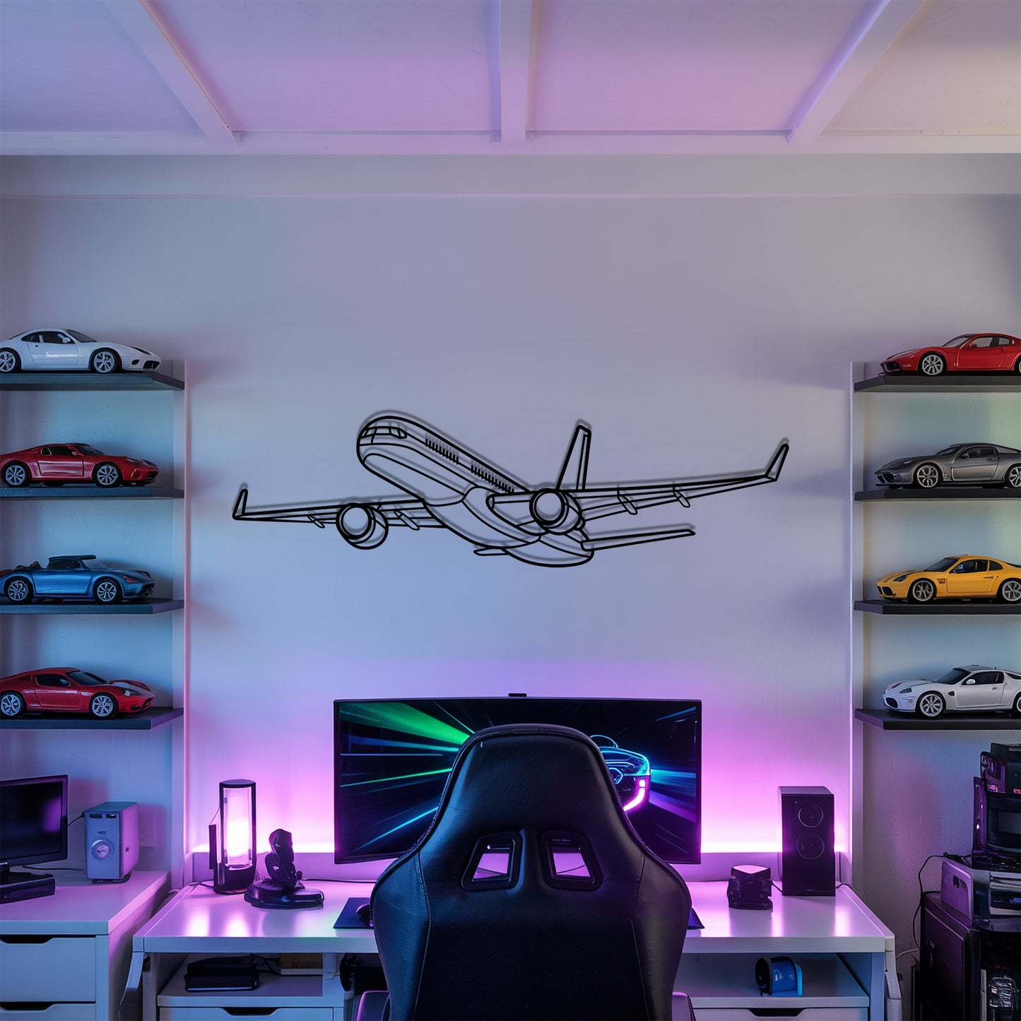 757-200 - Metal Wall Art