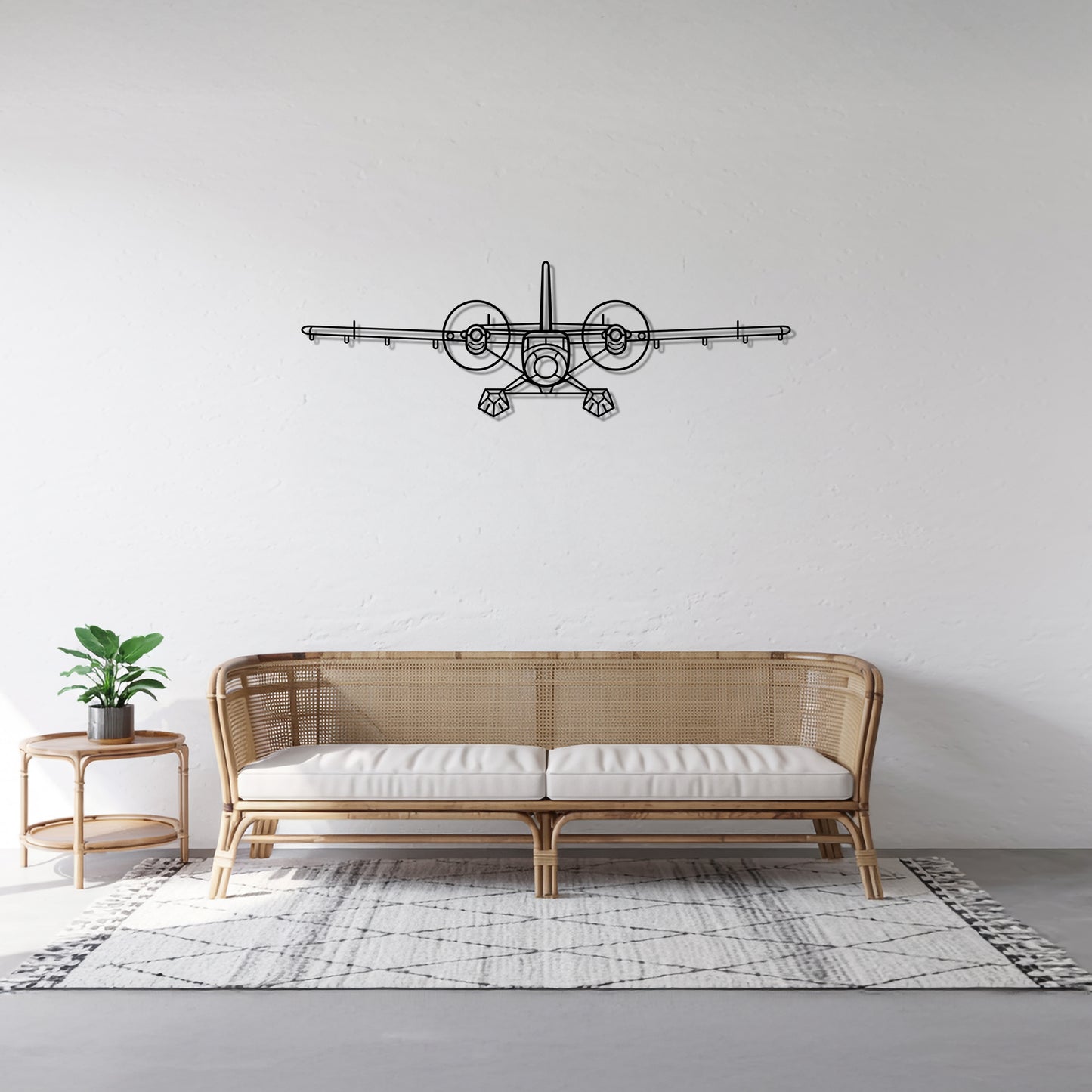 DHC-6 Twin Otter - Metal Wall Art