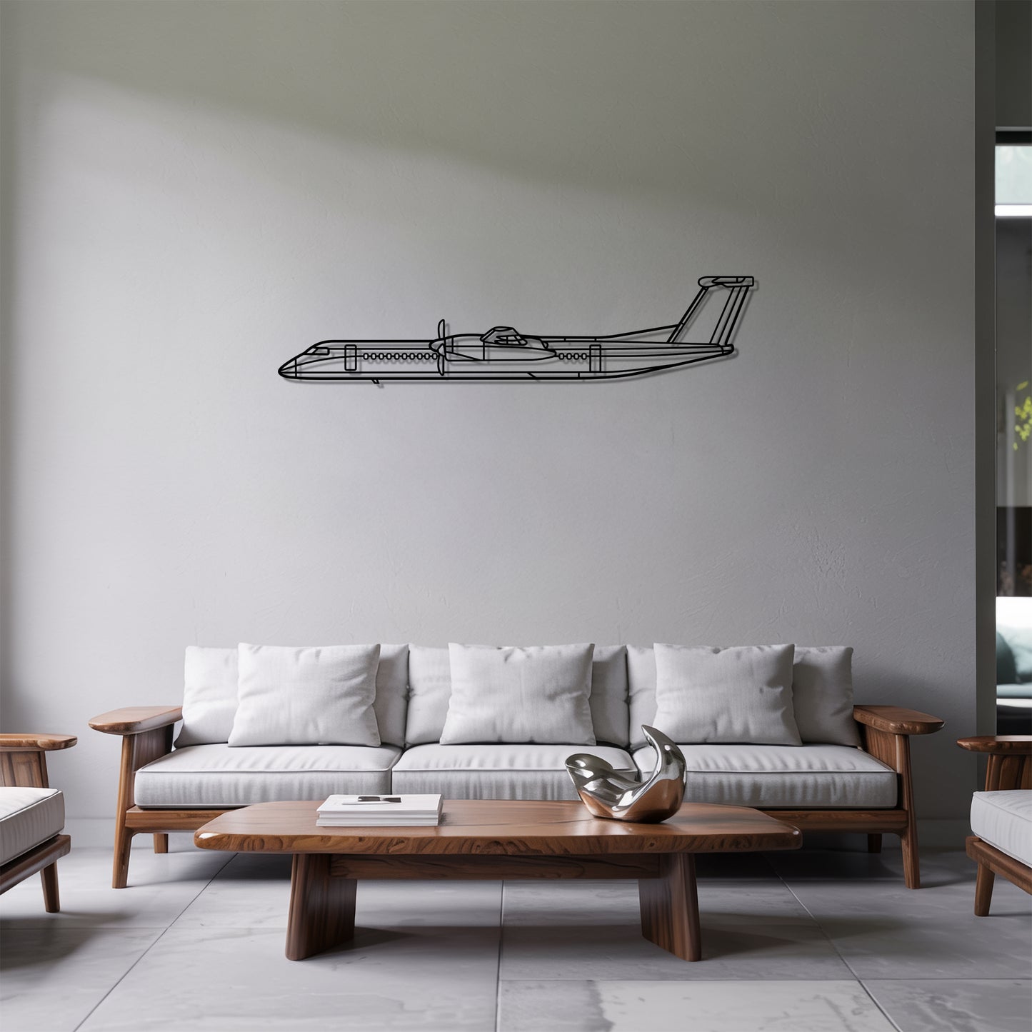 Dash 8 Q400 - Metal Wall Art