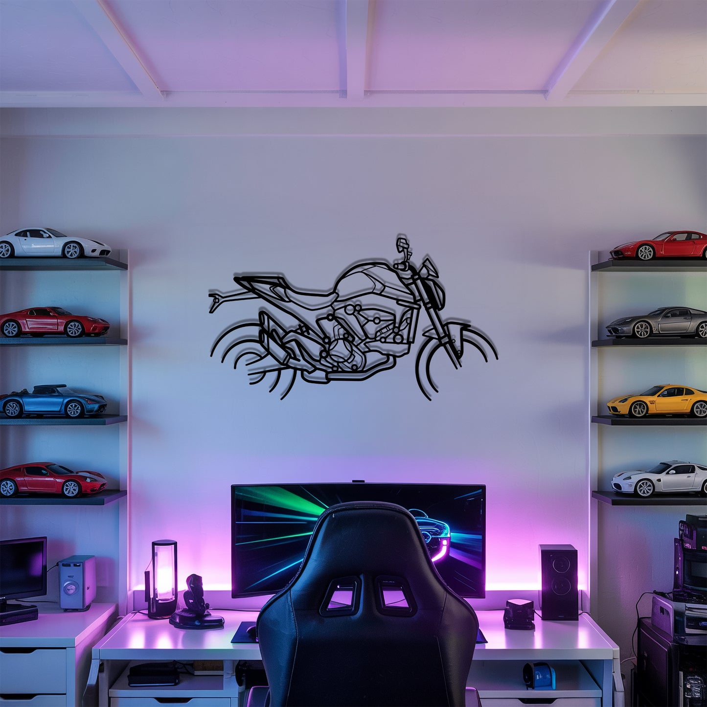 Monster 937 - Metal Wall Art