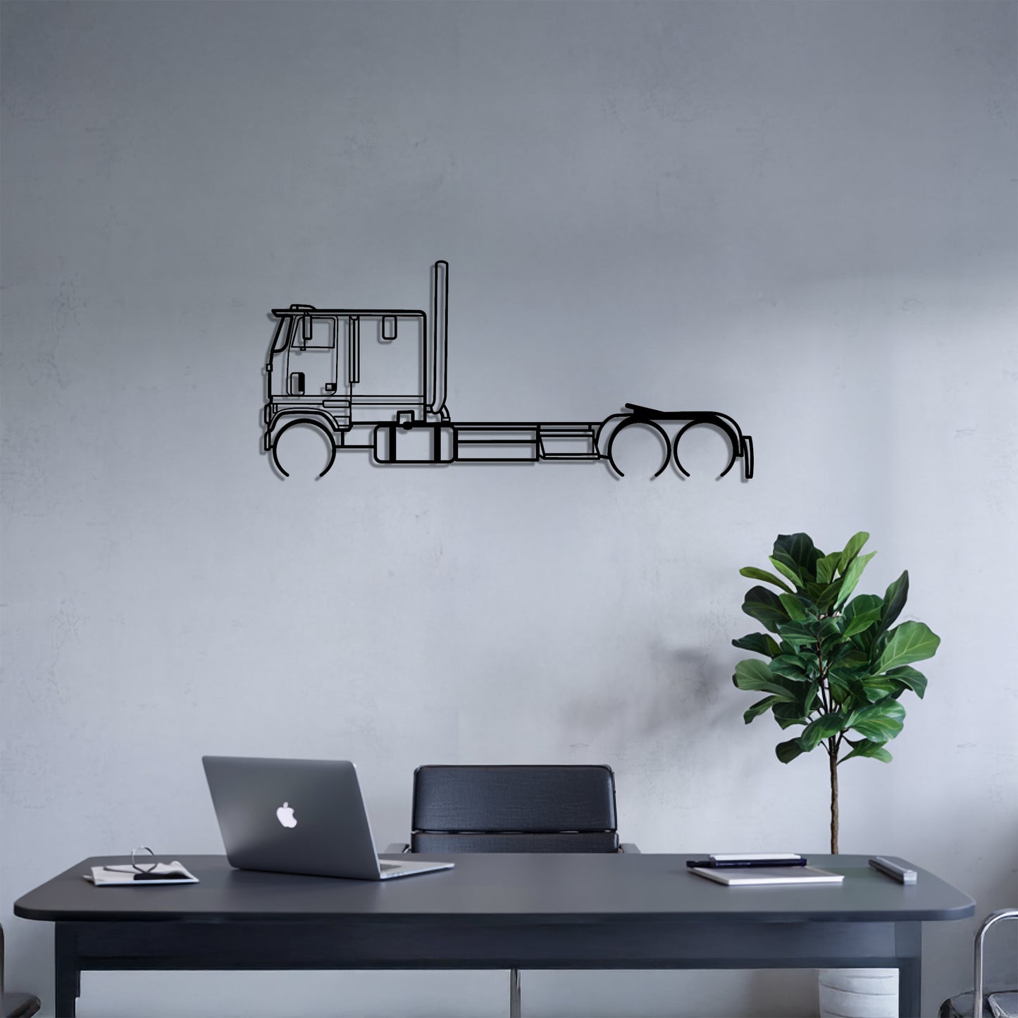 CL 9000 Double Sleeper Long Wheelbase - Metal Wall Art