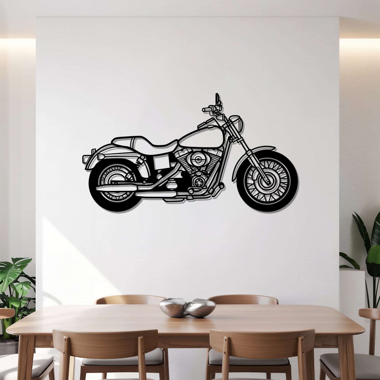 Dyna Low Rider Full - Metal Wall Art