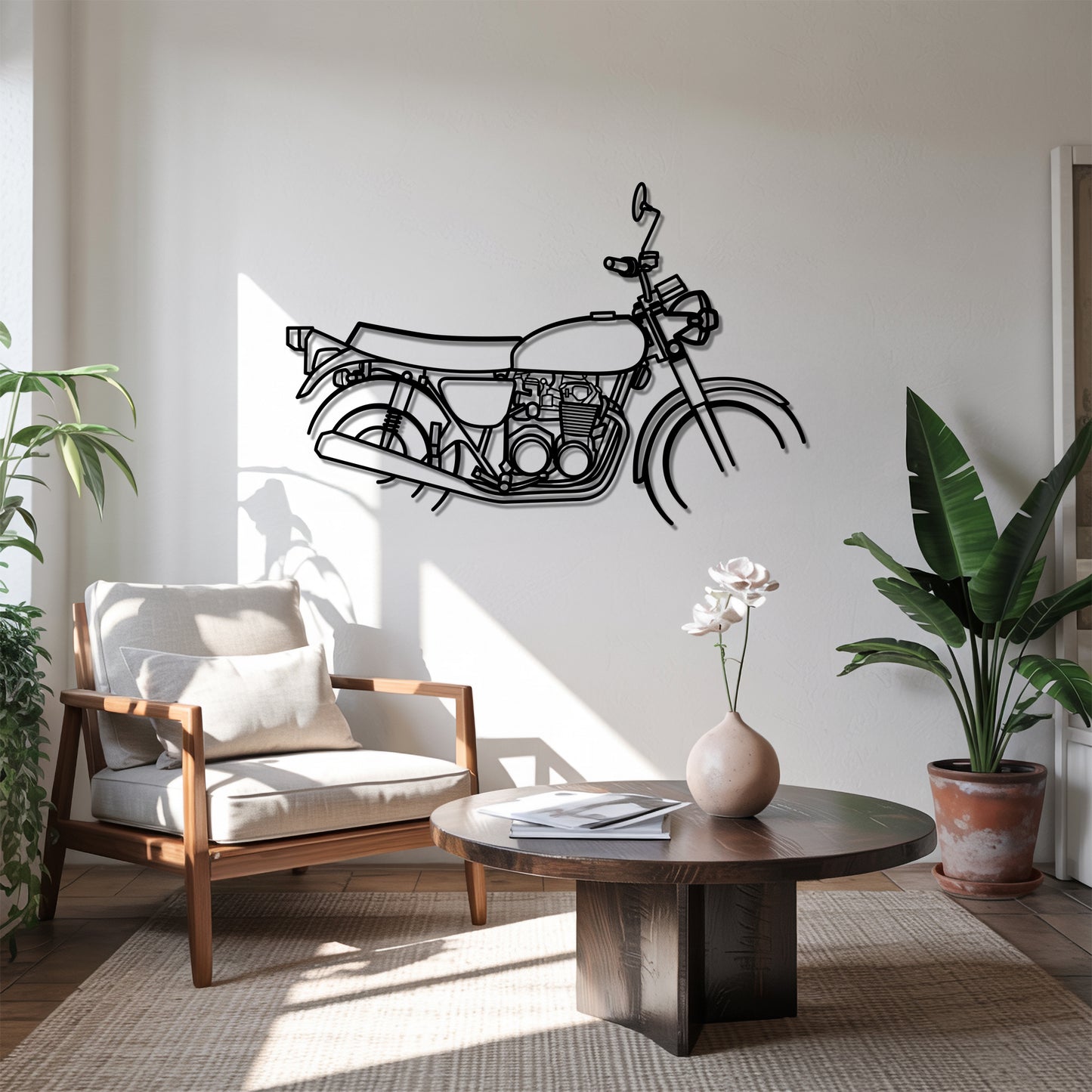 CB500 Four - Metal Wall Art