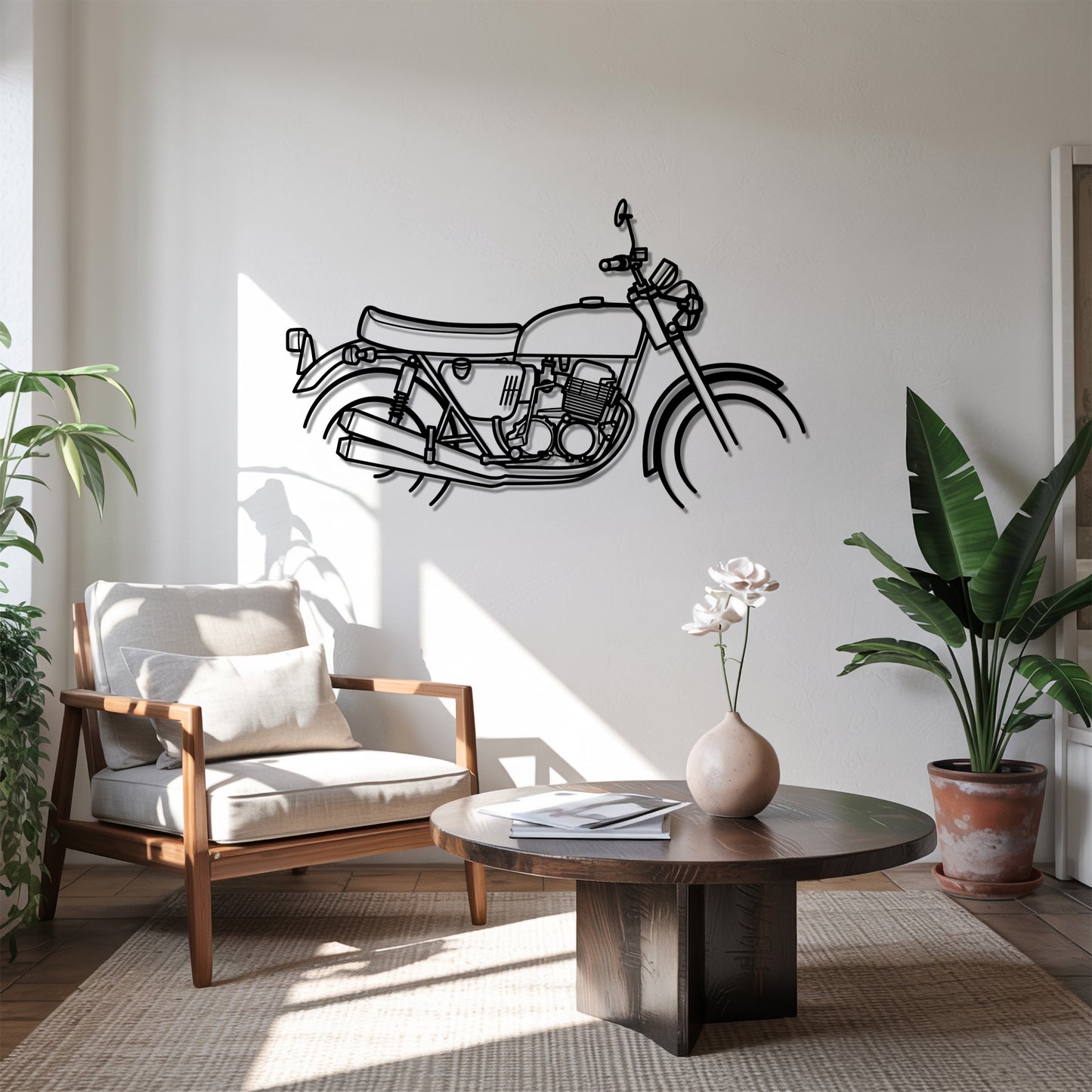 CB750 Four - Metal Wall Art