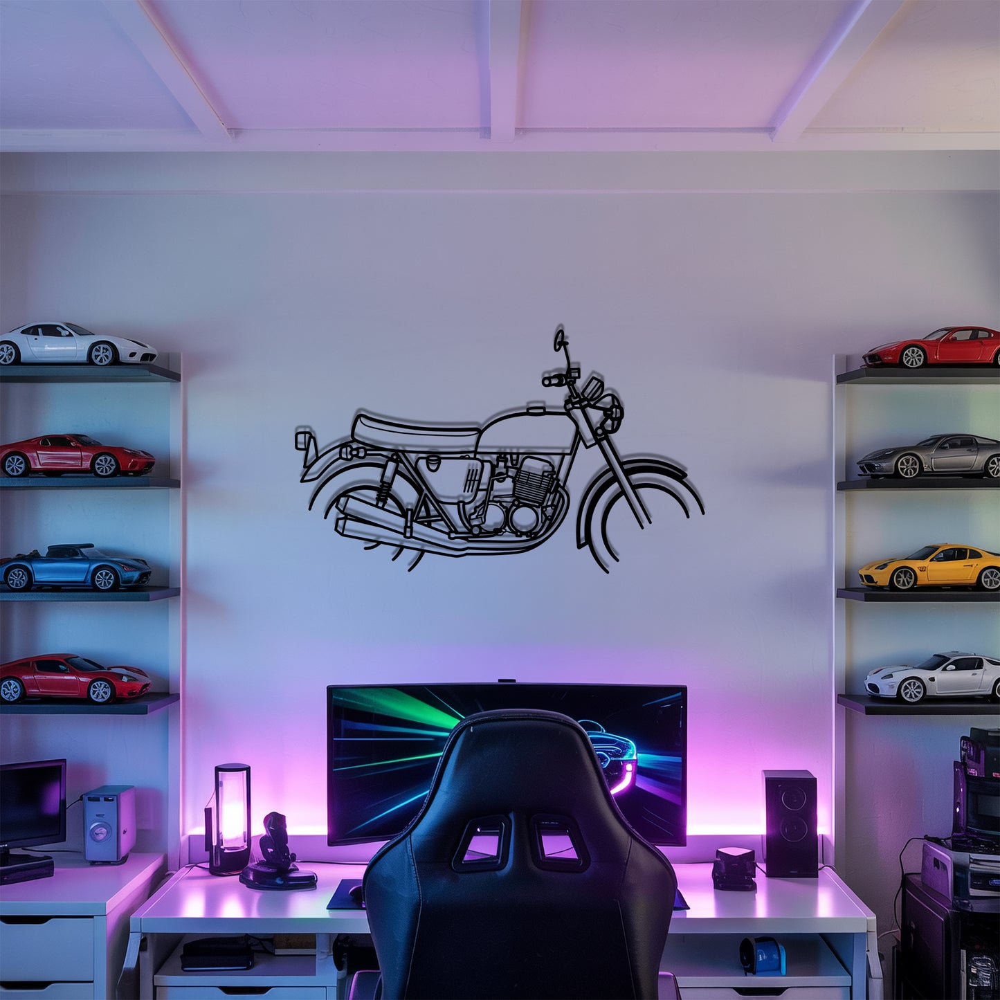CB750 Four - Metal Wall Art