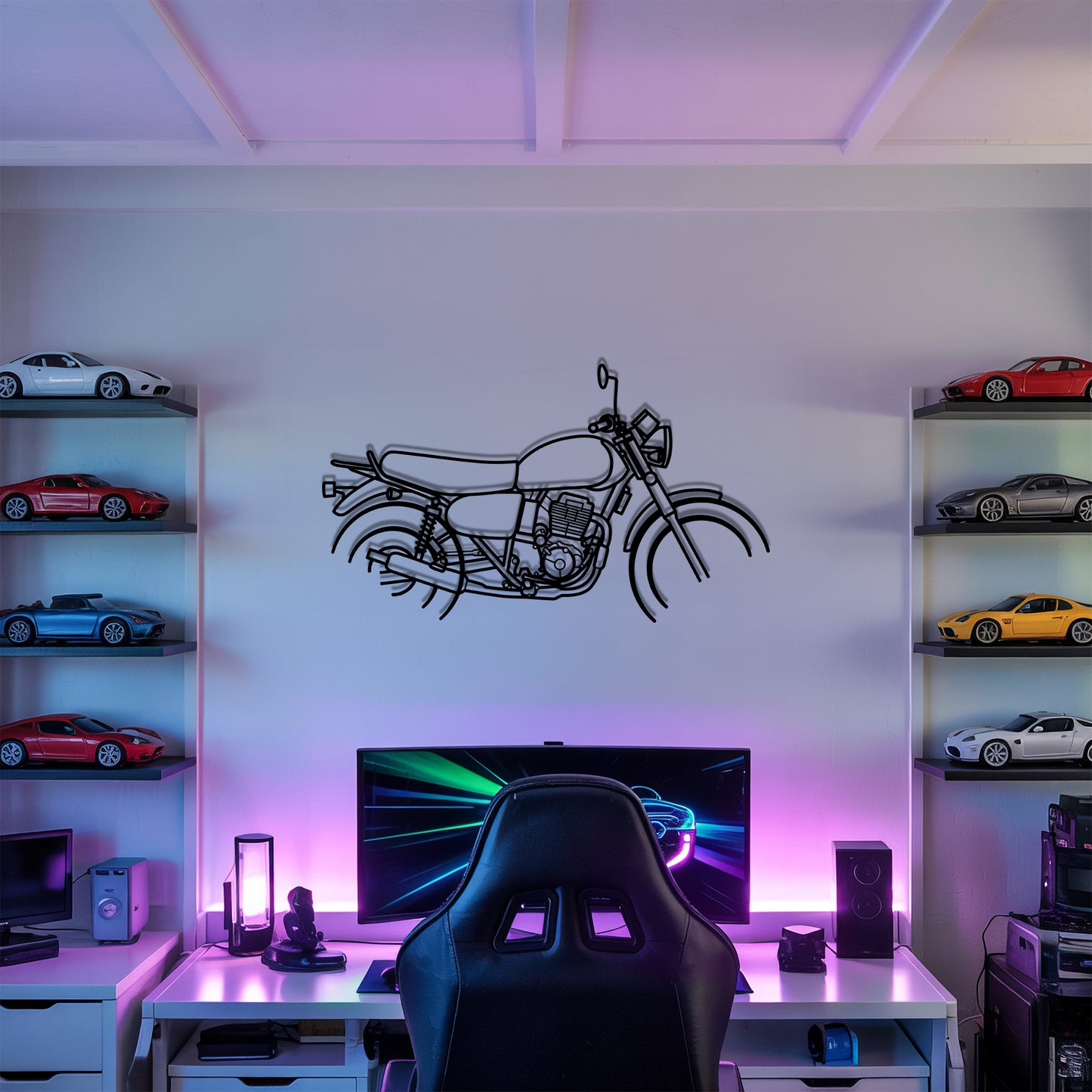 350 OHC - Metal Wall Art