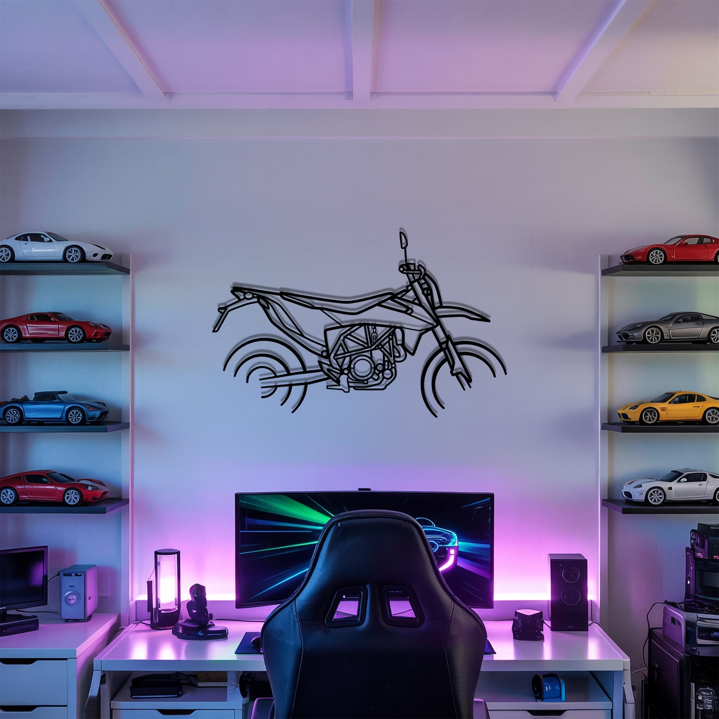 690 SMC R - Metal Wall Art