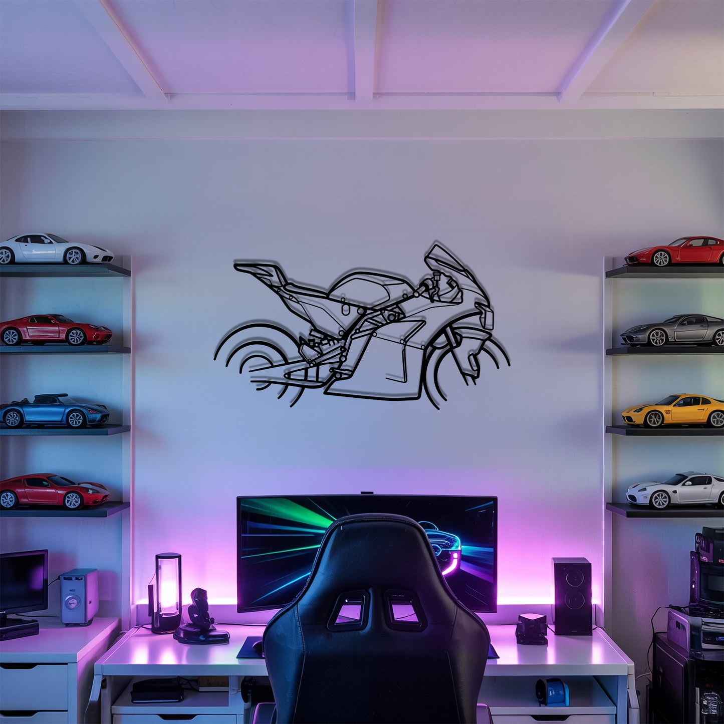 RC 8C - Metal Wall Art