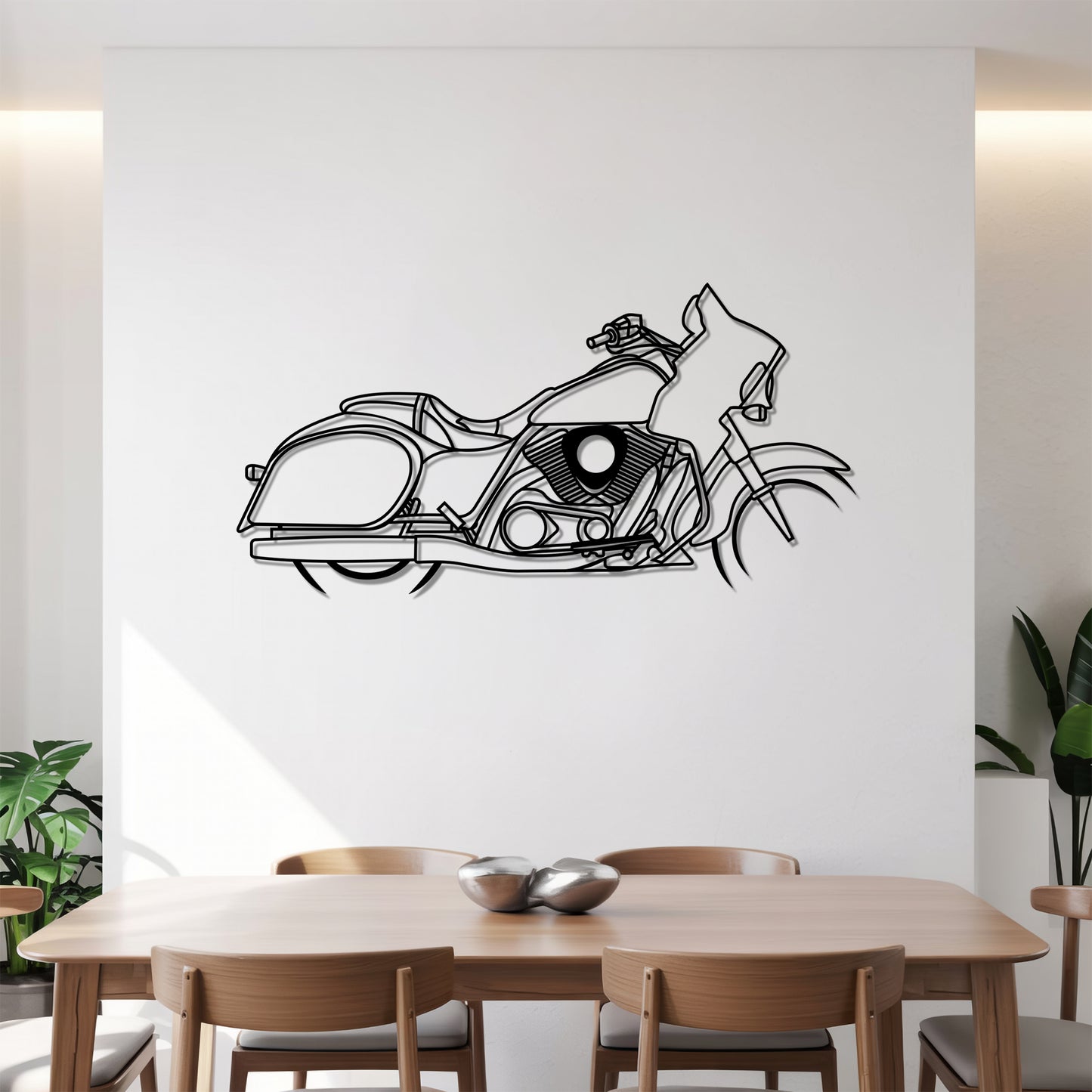 Vulcan VN1700 Voyager - Metal Wall Art