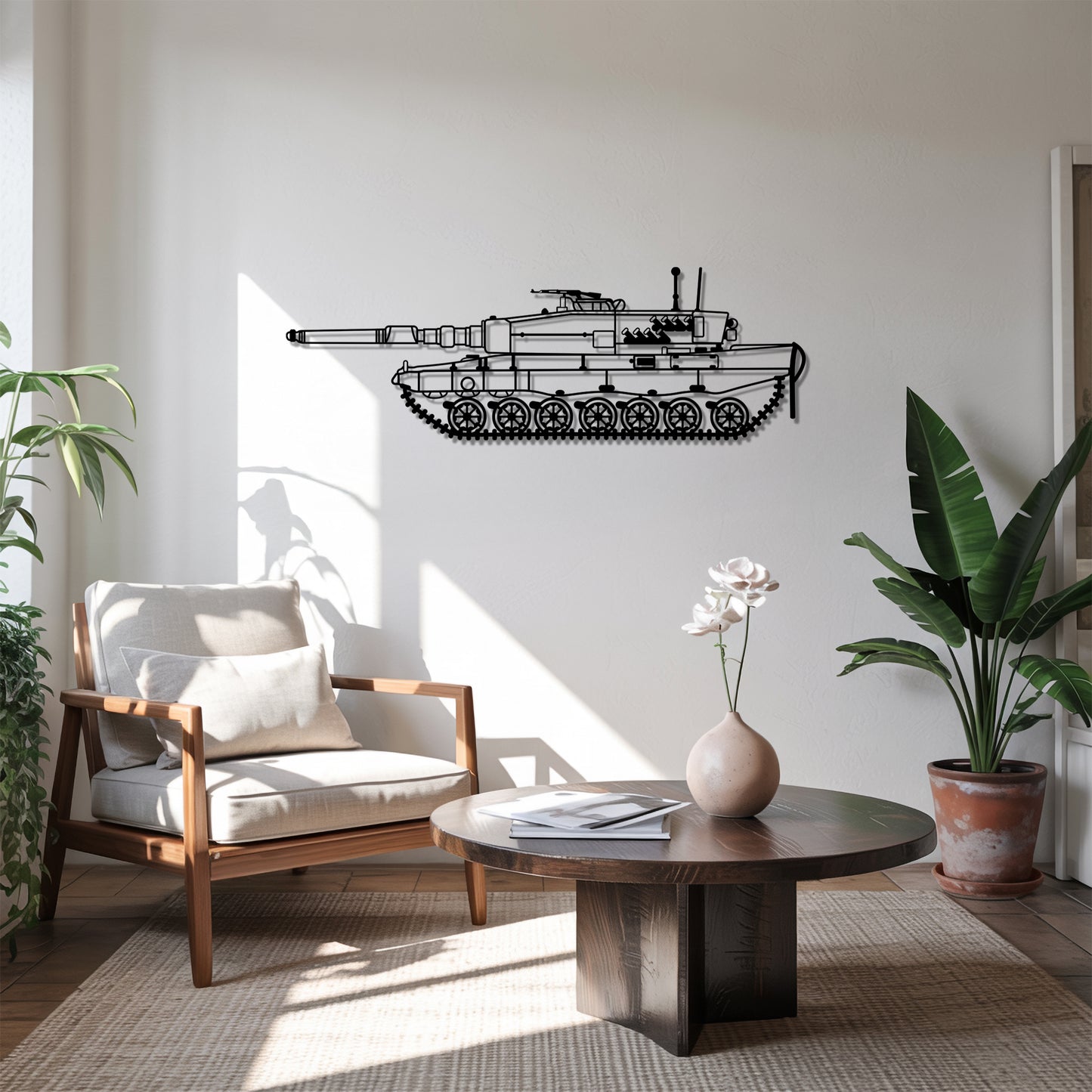 Leopard 2 - Metal Wall Art