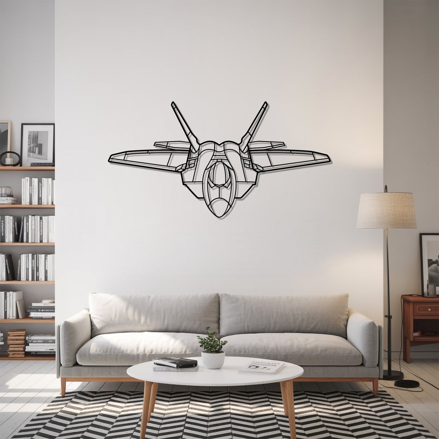 F-22 Raptor - Metal Wall Art