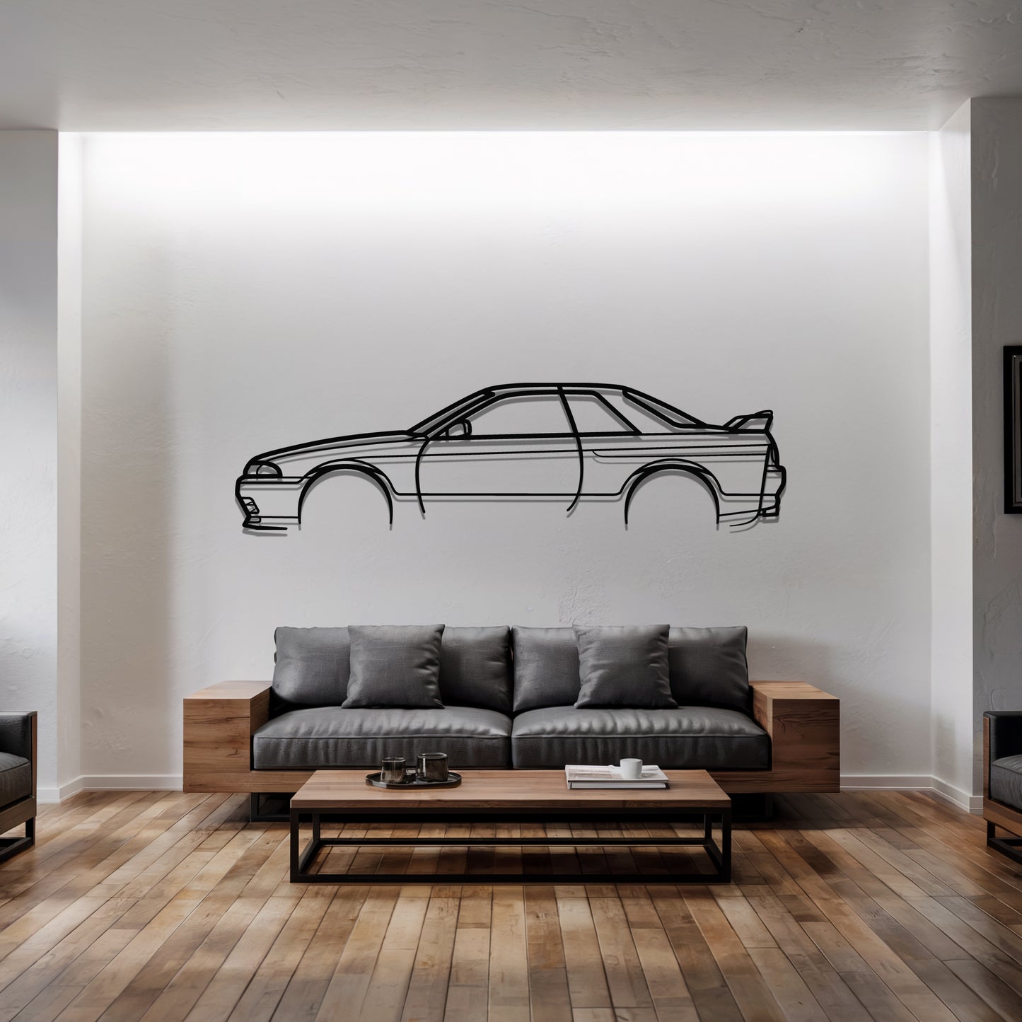 Skyline GT-R (R32) - Metal Wall Art