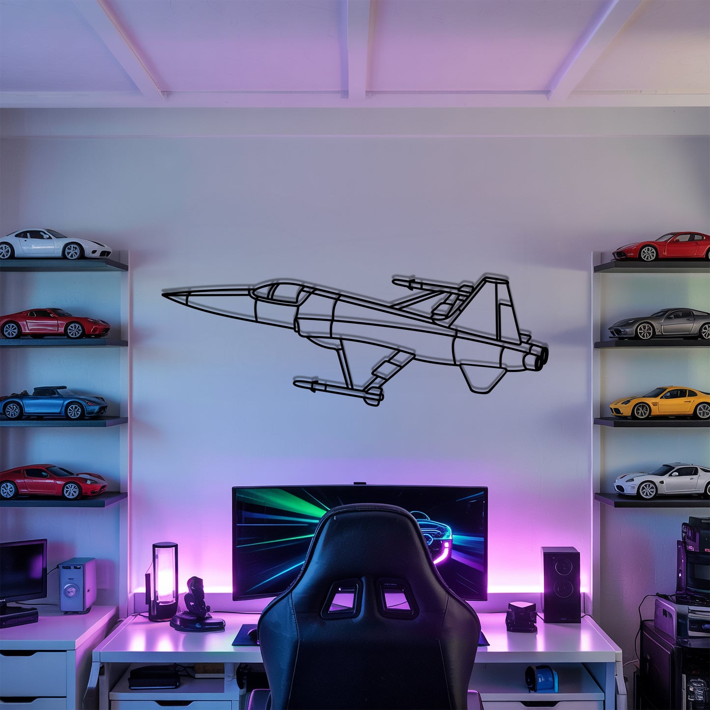 F-5E - Metal Wall Art