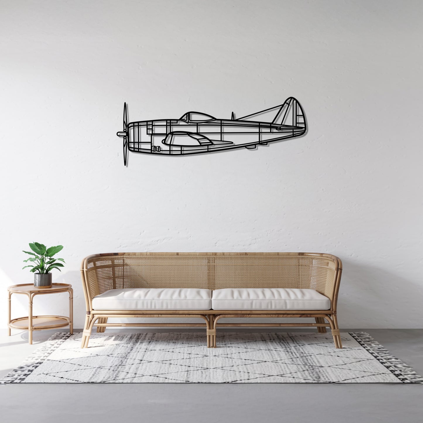 P-47D - Metal Wall Art