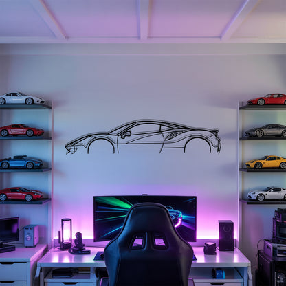 488 Pista - Metal Wall Art