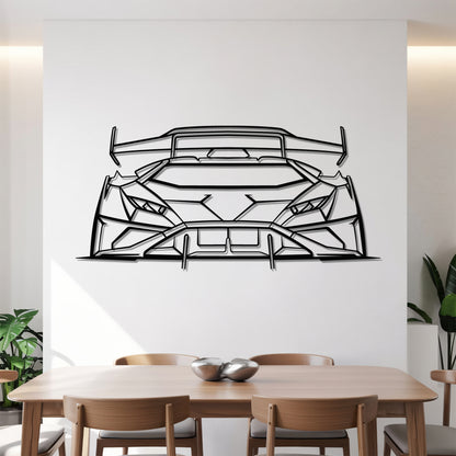Huracan STO Front - Metal Wall Art