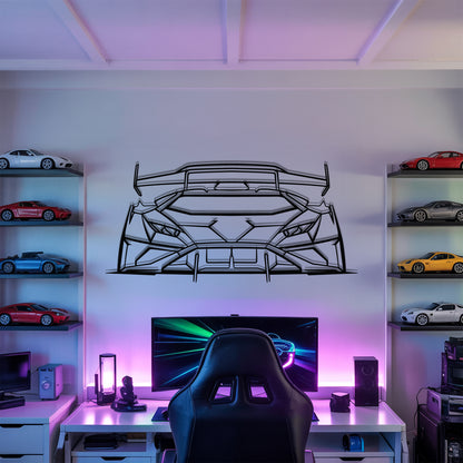 Huracan STO Front - Metal Wall Art