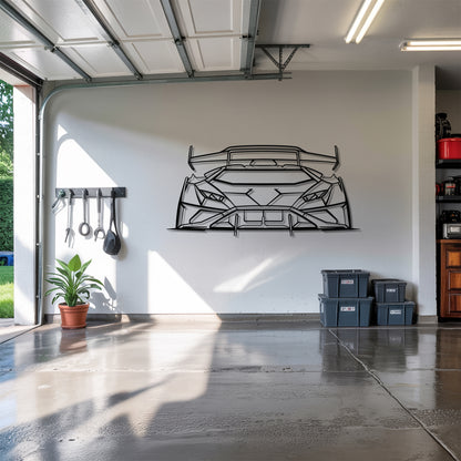 Huracan STO Front - Metal Wall Art