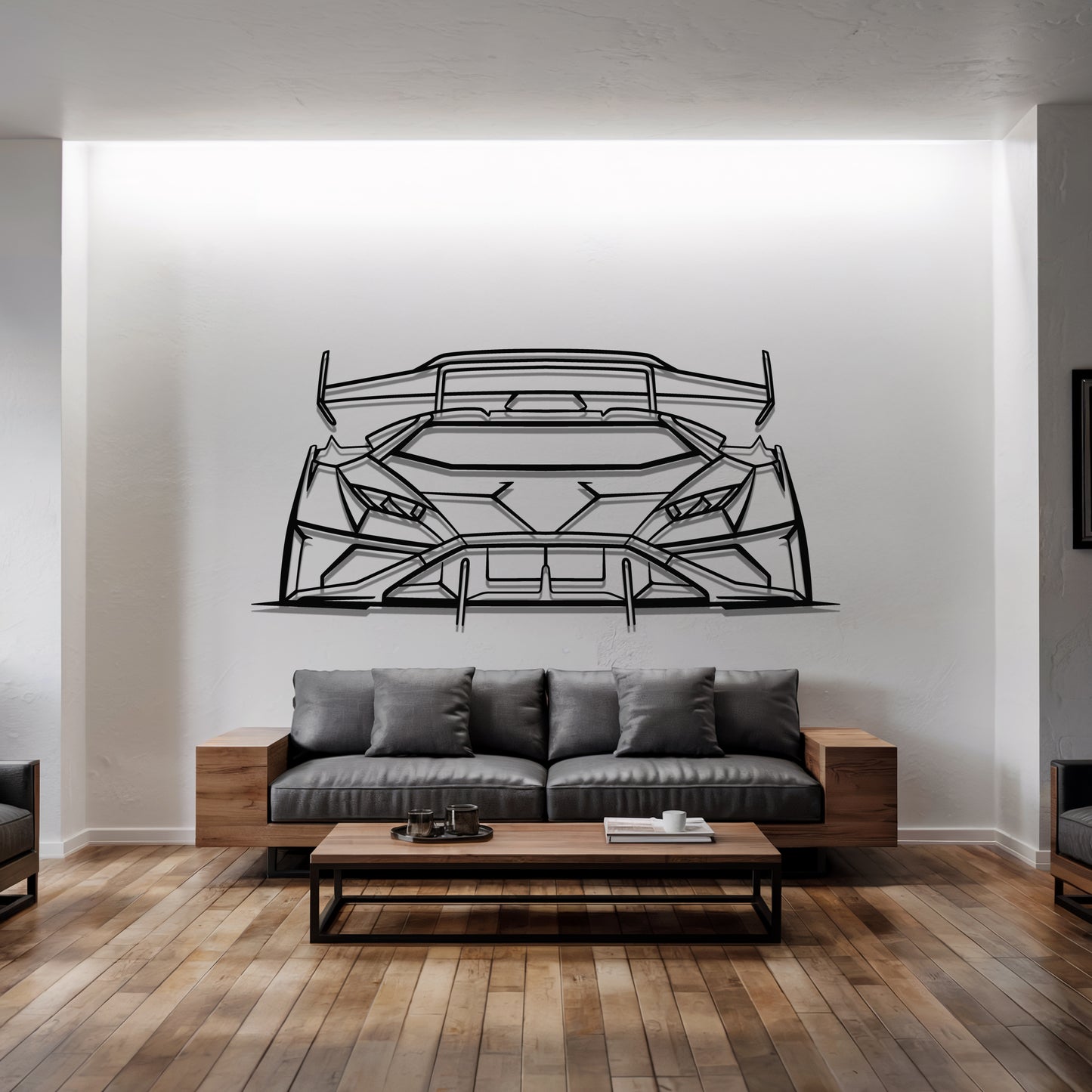 Huracan STO Front - Metal Wall Art