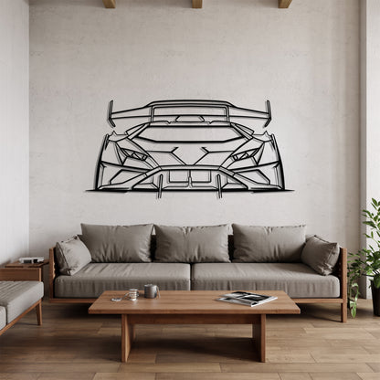 Huracan STO Front - Metal Wall Art
