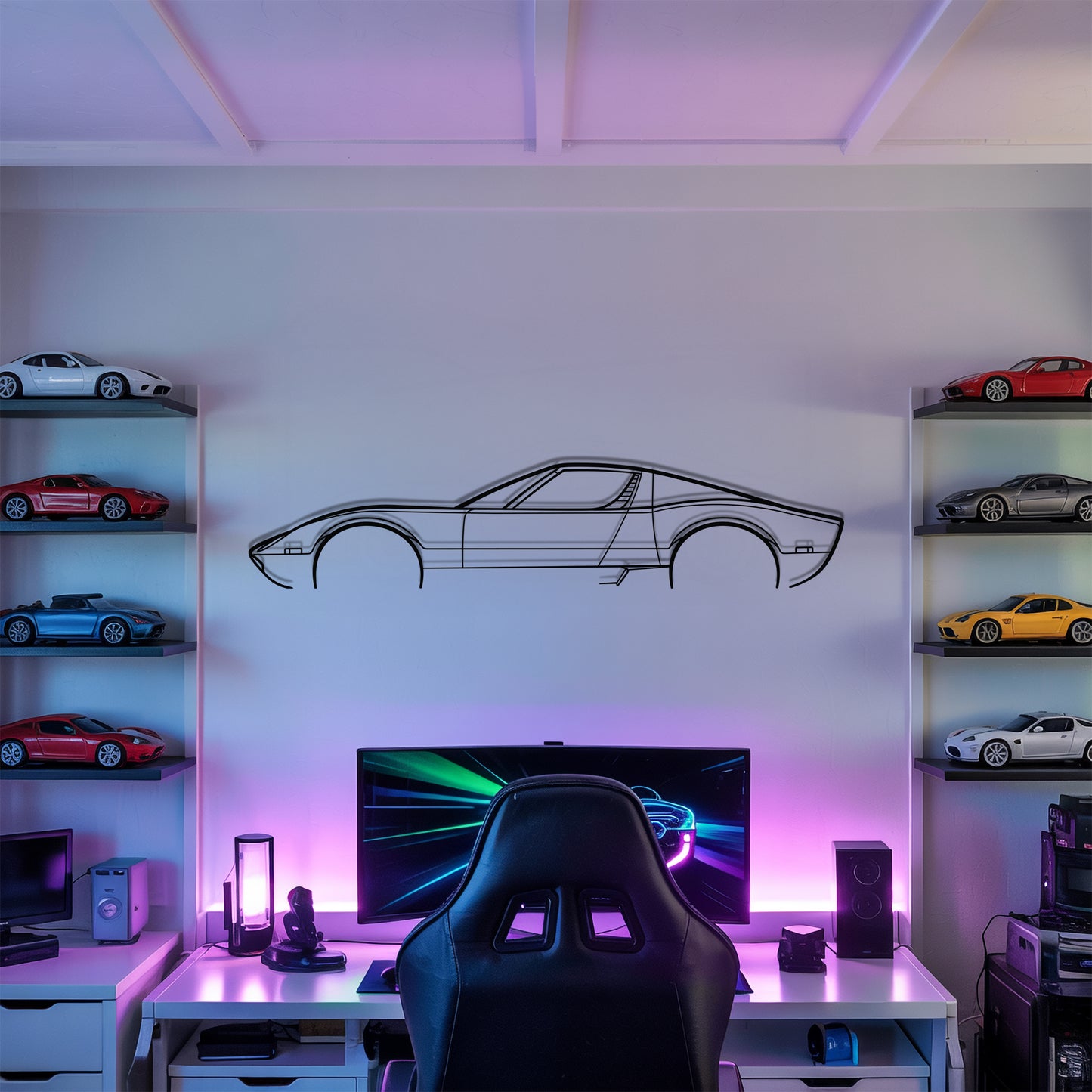 Miura SV - Metal Wall Art