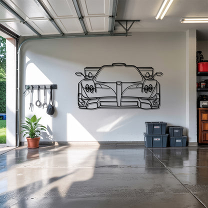 Zonda Revolucion Front - Metal Wall Art