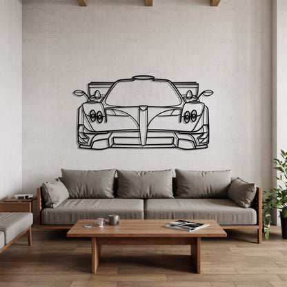 Zonda Revolucion Front - Metal Wall Art