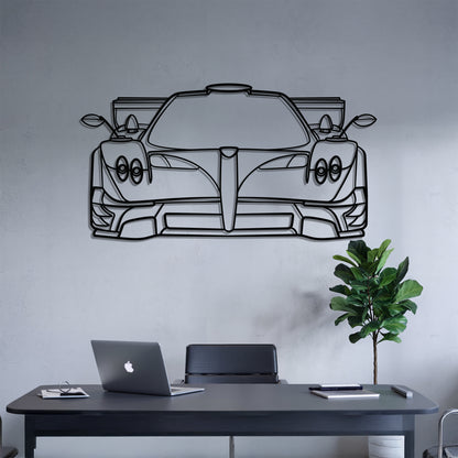 Zonda Revolucion Front - Metal Wall Art