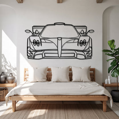 Zonda Revolucion Front - Metal Wall Art