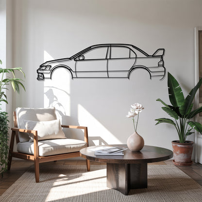 Lancer Evolution IX MR - Metal Wall Art