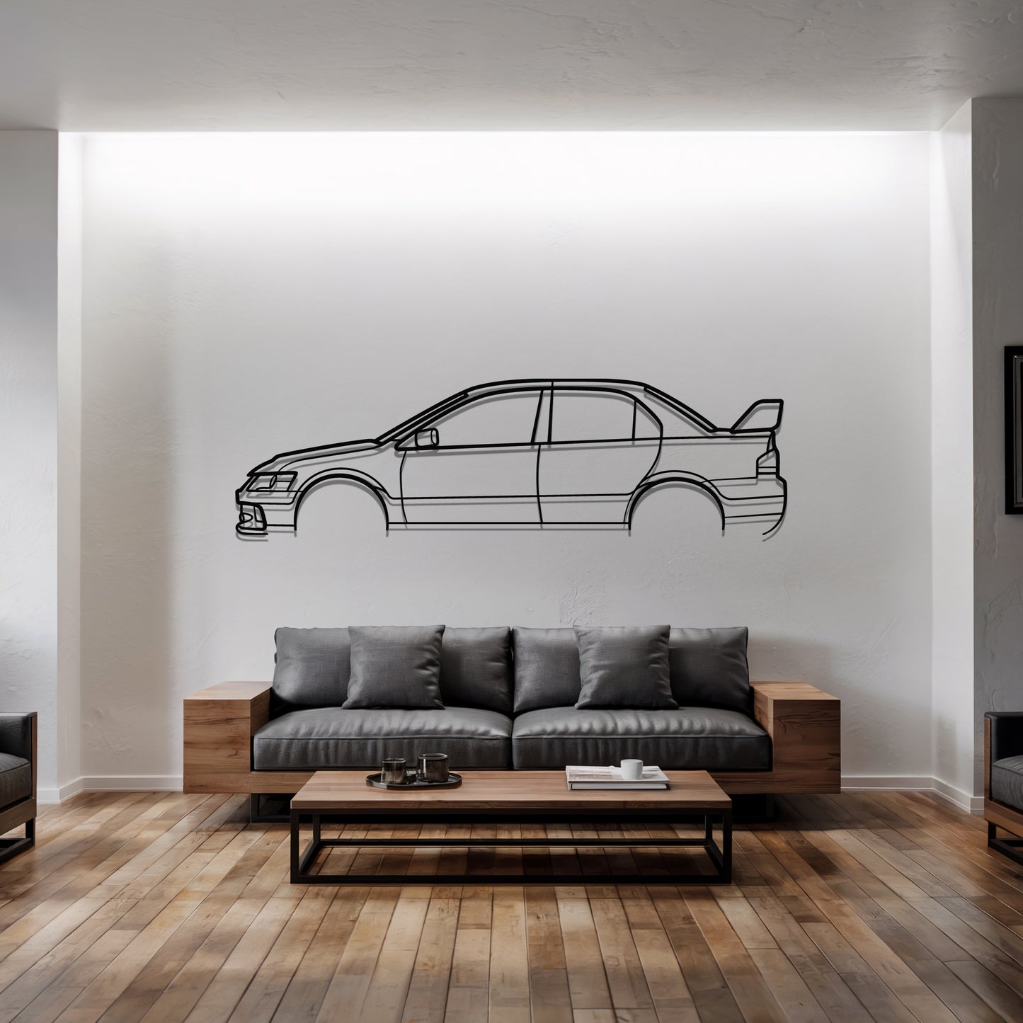 Lancer Evolution IX MR - Metal Wall Art