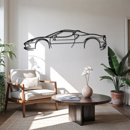 296 GTB - Metal Wall Art